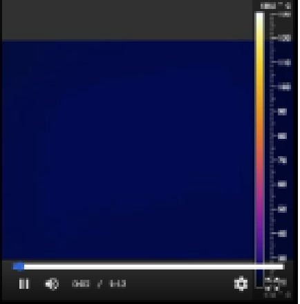 開始　約20℃　20秒の様子